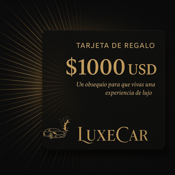 💳 Tarjeta de regalo $1000 USD Luxe Card